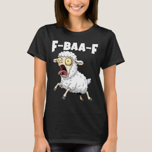F-baa-f Meme – Funny Screaming Meme Graphic  T-Shirt