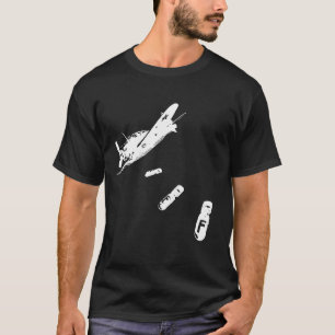 F-Bomb Diver (White) T-Shirt