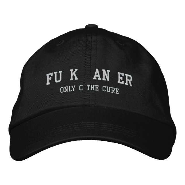 F Cancer Hat (Front)