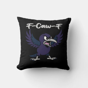 F-Caw-F Aesthetic Graphic Cushion