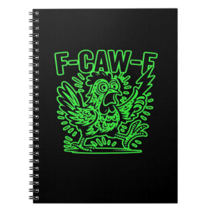 F-Caw-F Attitude Classic Cool Unique Notebook