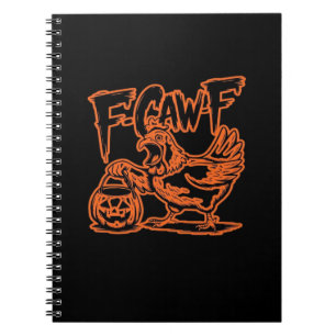 F-Caw-F Attitude Classic Vintage Style Notebook