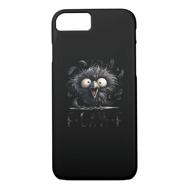 F-Caw-F Bird Funny Trendy Unique Case-Mate iPhone Case (Back)