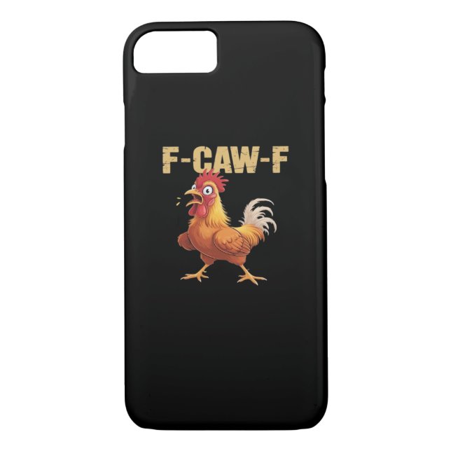 F-Caw-F Chicken Classic Basic Style Case-Mate iPhone Case (Back)
