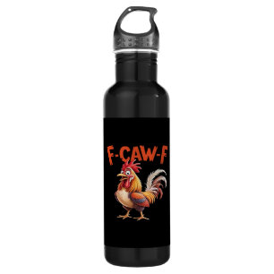 F-Caw-F Chicken Classic Creative Style 710 Ml Water Bottle