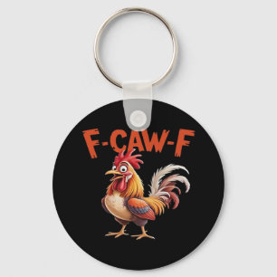 F-Caw-F Chicken Classic Creative Style Key Ring