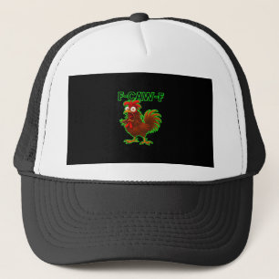 F-Caw-F Chicken Classic Retro Graphic Trucker Hat