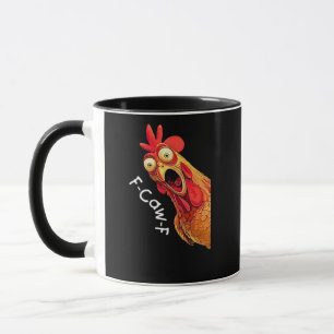 F-Caw-F-Chicken Classic Vintage Graphic Mug