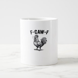 F-Caw-F Chicken Creative Casual Large Coffee Mug