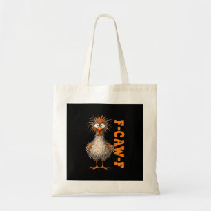 F-Caw-F-Chicken Eagerlys Colourful Funny Rooster M Tote Bag
