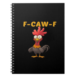 F-Caw-F-Chicken Essential Classic Cool Graphic Notebook