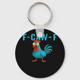 F-Caw-F-Chicken Essential Classic Style Key Ring
