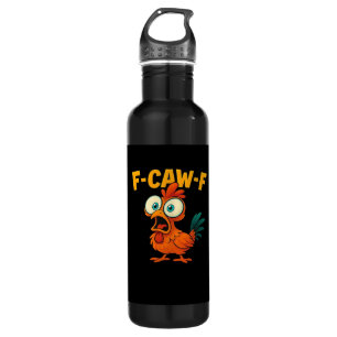 F-Caw-F Chicken Essential Funny Trendy 710 Ml Water Bottle