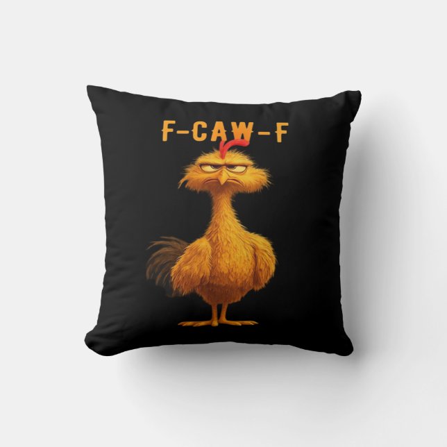 F-Caw-F-Chicken Essential Minimal Clean Cushion (Front)