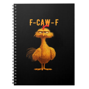 F-Caw-F-Chicken Essential Minimal Clean Notebook