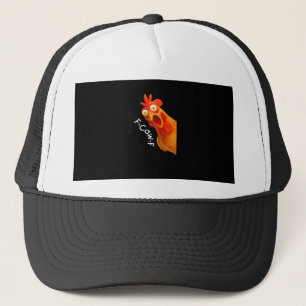 F-Caw-F Chicken Essential Minimal Clean Trucker Hat