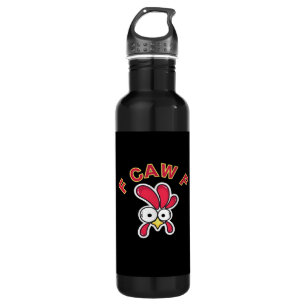 F-Caw-F Chicken Funny 710 Ml Water Bottle