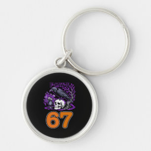 F-Caw-F Chicken Halloween Classic Funny Trendy Key Ring