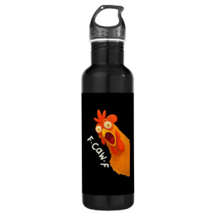 F-Caw-F Chicken Retro Classic 710 Ml Water Bottle