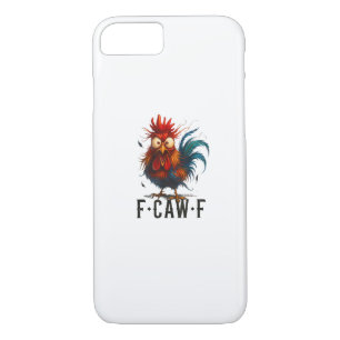 F-Caw-F Chicken Rooster Funny Meme Case-Mate iPhone Case