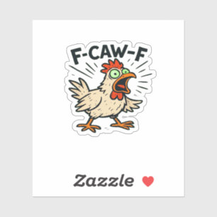 F-Caw-F Chicken Vintage Graphic