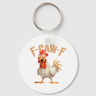F-Caw-F Classic Aesthetic Style Key Ring