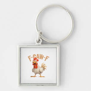 F-Caw-F Classic Aesthetic Style Key Ring