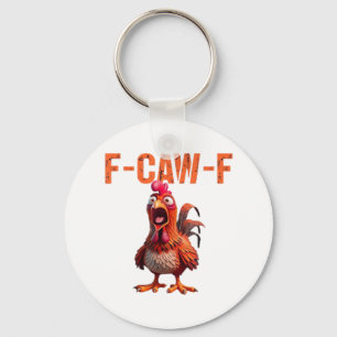 F-Caw-F Classic Basic Design Key Ring