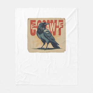 F-Caw-F Classic Classic Unique Fleece Blanket