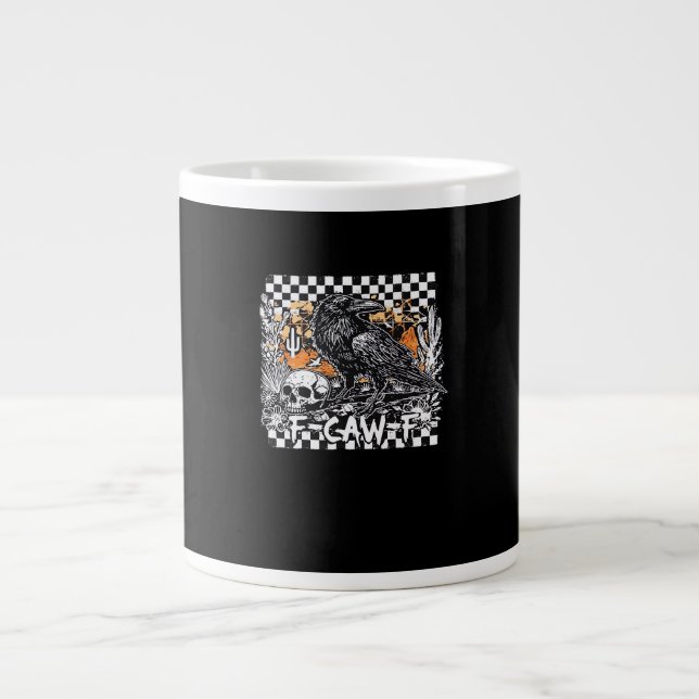 F-Caw-F Classic Cool Large Coffee Mug (Front)