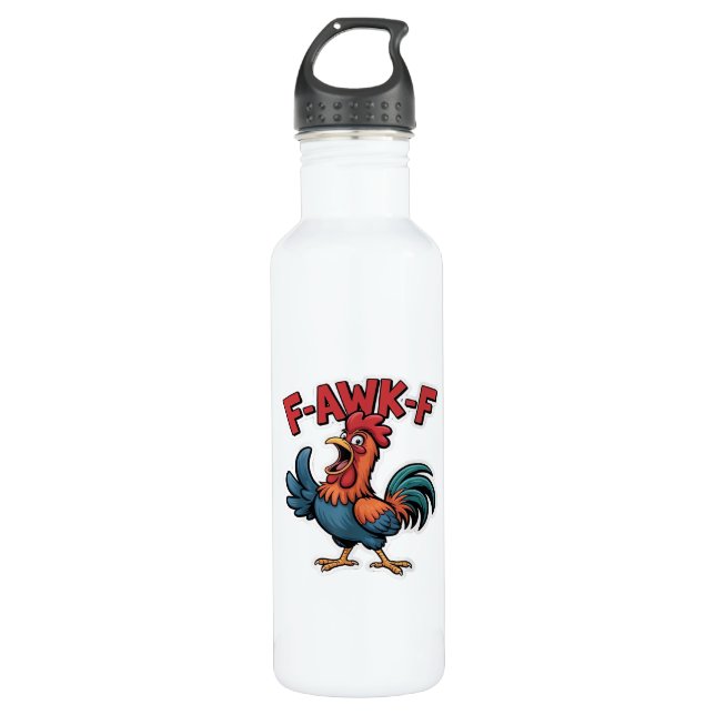 F-Caw-F Classic Cool Unique 710 Ml Water Bottle (Front)