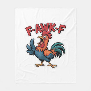 F-Caw-F Classic Cool Unique Fleece Blanket