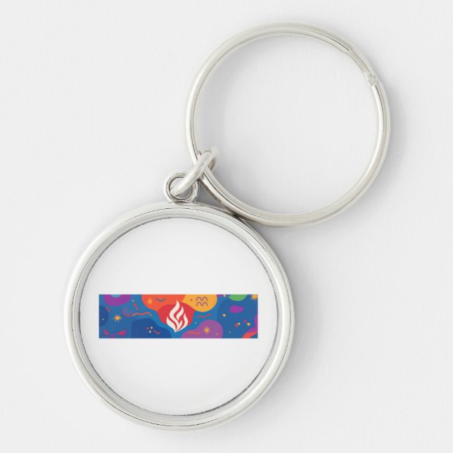 F-Caw-F Classic Cool Unique Key Ring (Front)