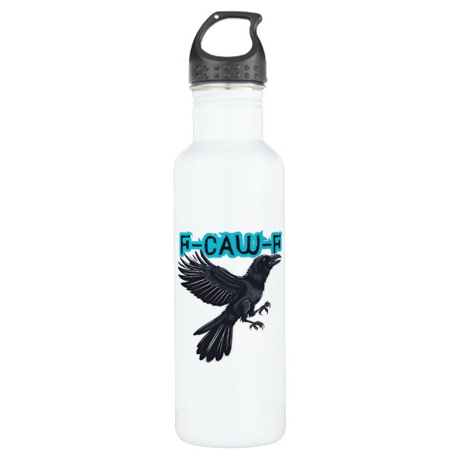 F-Caw-F Classic Creative Casual 710 Ml Water Bottle (Front)