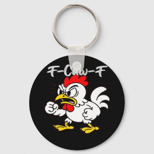 F-Caw-F Classic Creative Casual Key Ring