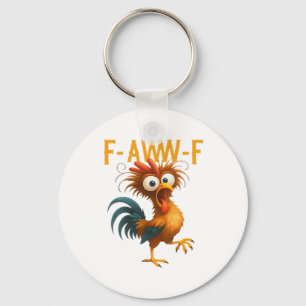 F-Caw-F Classic Creative Casual Key Ring
