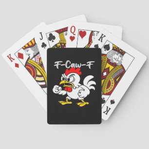 F-Caw-F Classic Creative Casual Playing Cards