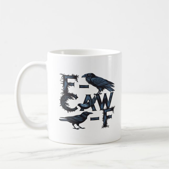 F-Caw-F Classic Creative Style Coffee Mug (Left)
