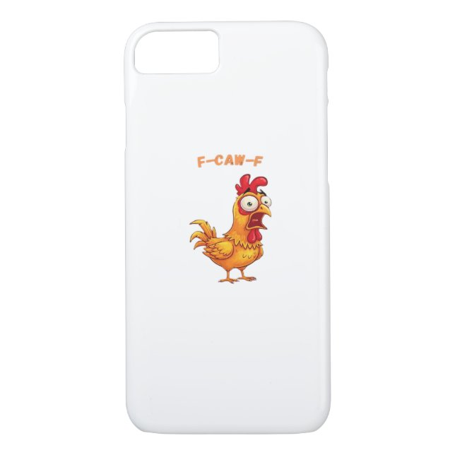 F-Caw-F Classic Funny Quote Case-Mate iPhone Case (Back)