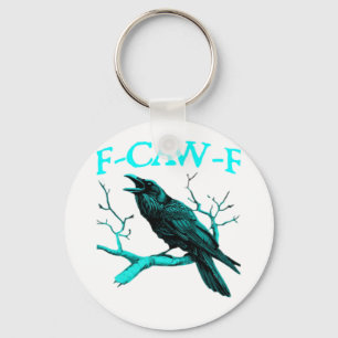F-Caw-F Classic Funny Trendy Key Ring
