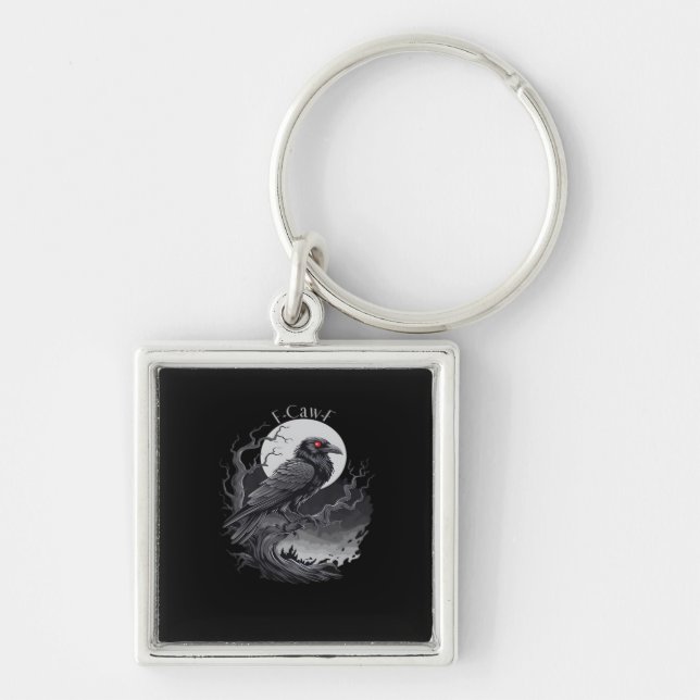 F-Caw-F Classic Minimal Clean Key Ring (Front)