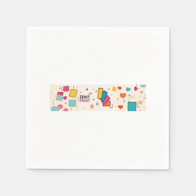 F-Caw-F Classic Minimal Clean Napkin (Front)