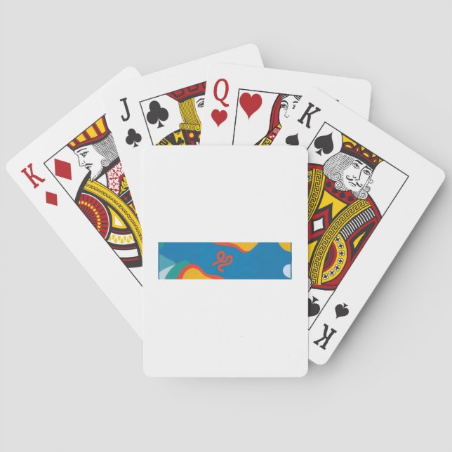 F-Caw-F Classic Minimal Clean Playing Cards (Back)