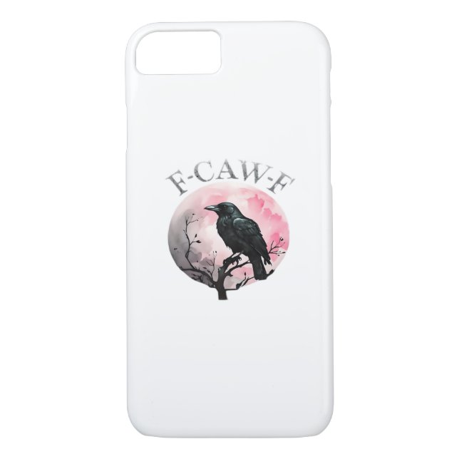 F-Caw-F Classic Retro Cool Case-Mate iPhone Case (Back)