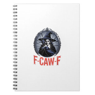 F-Caw-F Classic Retro Graphic Notebook