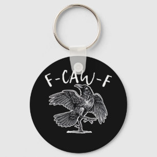 F-Caw-F Classic Retro Key Ring