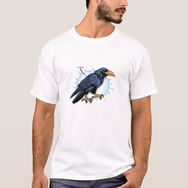 F-Caw-F Classic Simple Clean T-Shirt (Front)