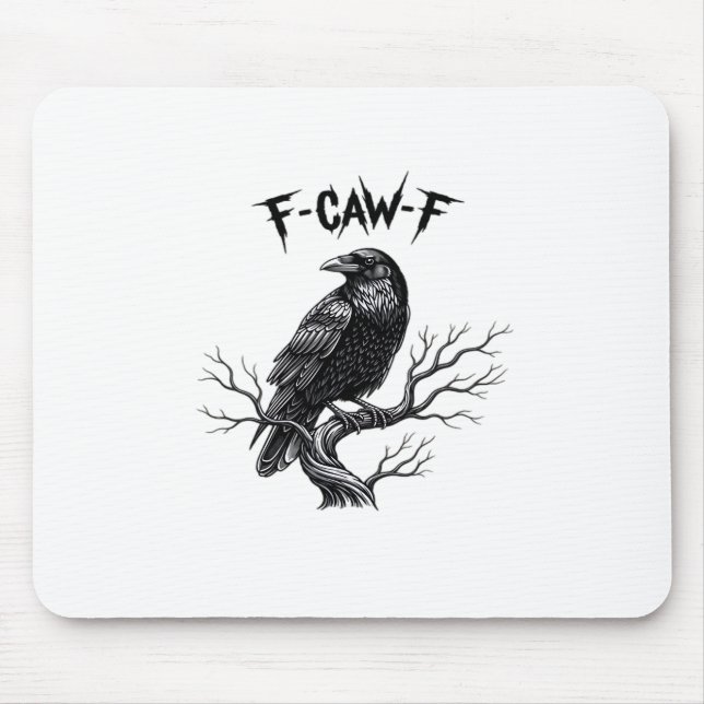 F-Caw-F Classic Trendy Style Mouse Pad (Front)