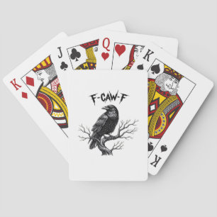 F-Caw-F Classic Trendy Style Playing Cards