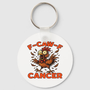 F-Caw-F Classic Vintage Cool Key Ring